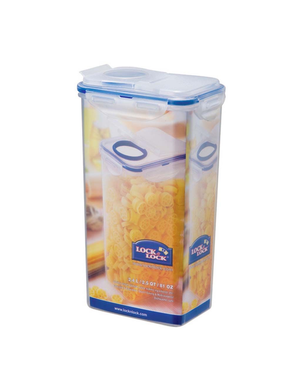 Lock & Lock Food Container Rectangle 2.4 Litres-HPL813LF