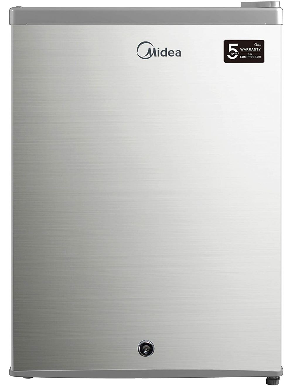 Midea HS87LS Direct Cool Refrigerator 65 L, Silver