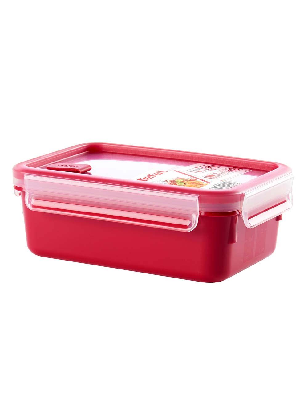 Tefal Master Seal Micro Box 1 Litre Food Container with Inserts, K3102312