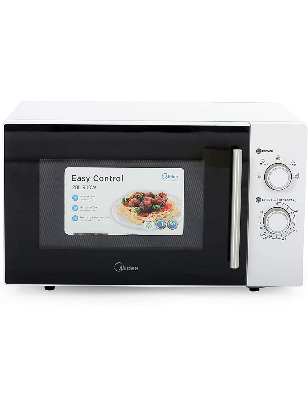 Midea 28 L Microwave Oven White-MM928EHR