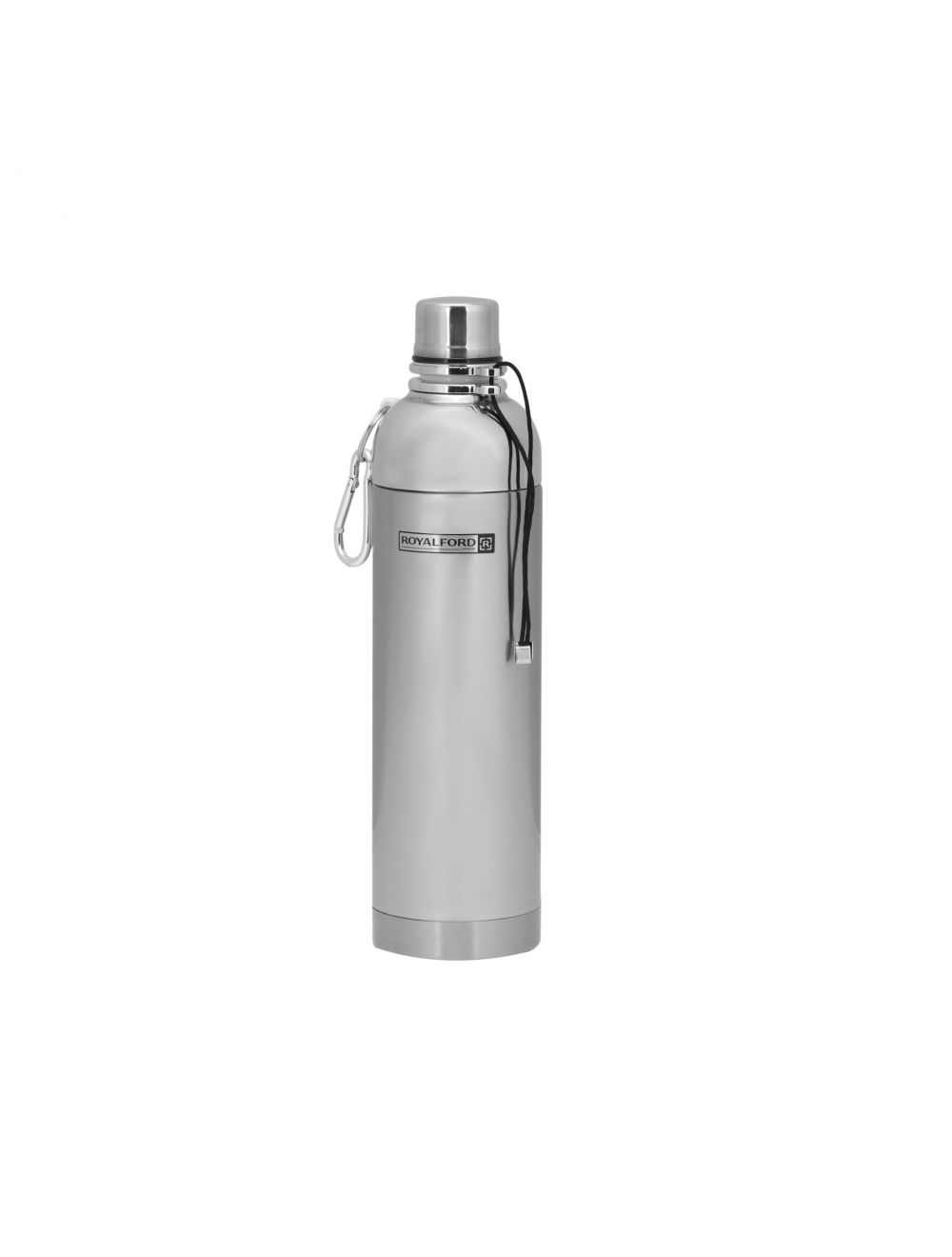 Royalford RF6147 Stainless Steel Vacuum Sports Bottle, 500 mL