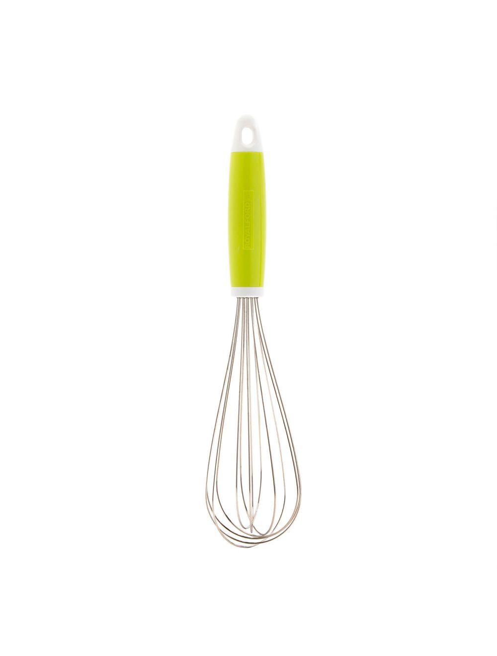 Royalford RF6315 Stainless Steel Balloon Whisk with Plastic Handle 10 inch