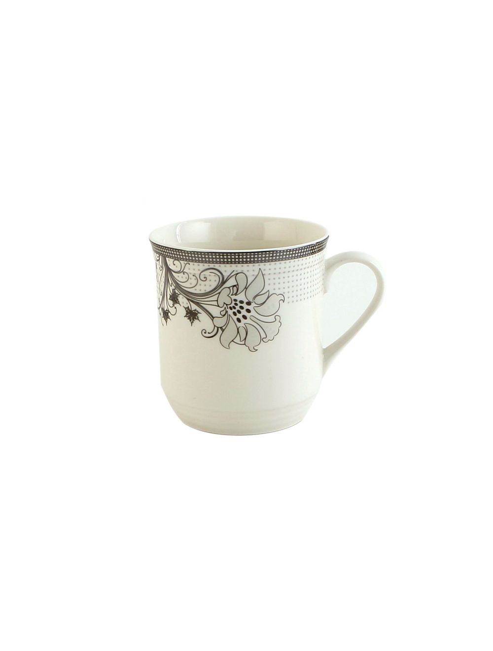 Royalford RF6687 13Oz Ceramic Bone Wave Coffee Mug