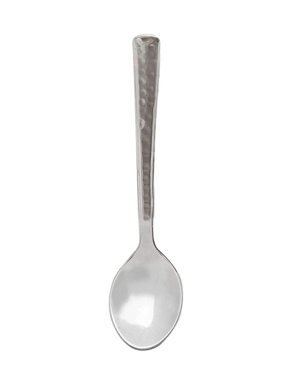 Raj Hammered Tea Spoon 6 Piece Set-RHTS06,Silver