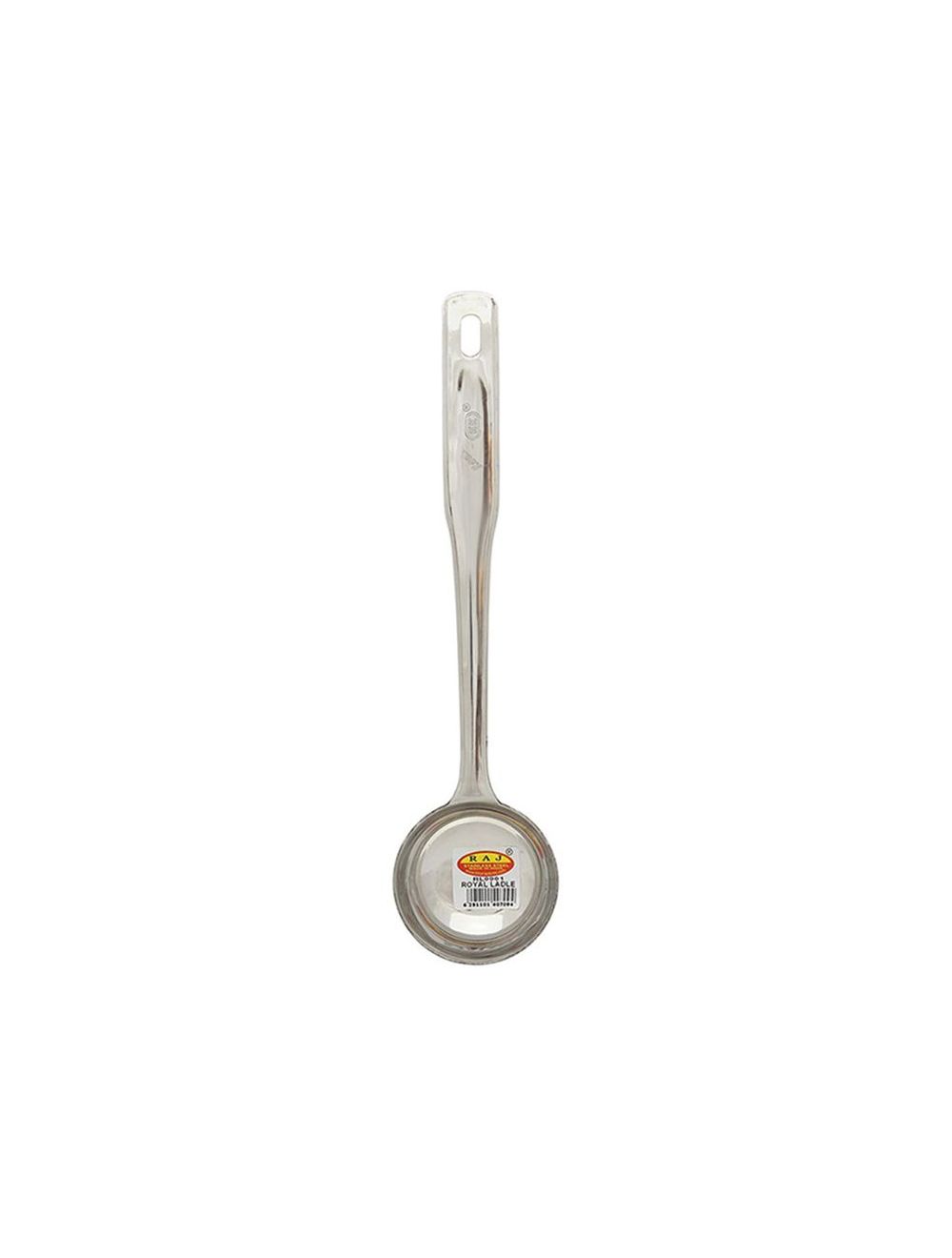 Raj 7.5cm Stainless Steel Royal Laddle Spoon, RL0001, Silver