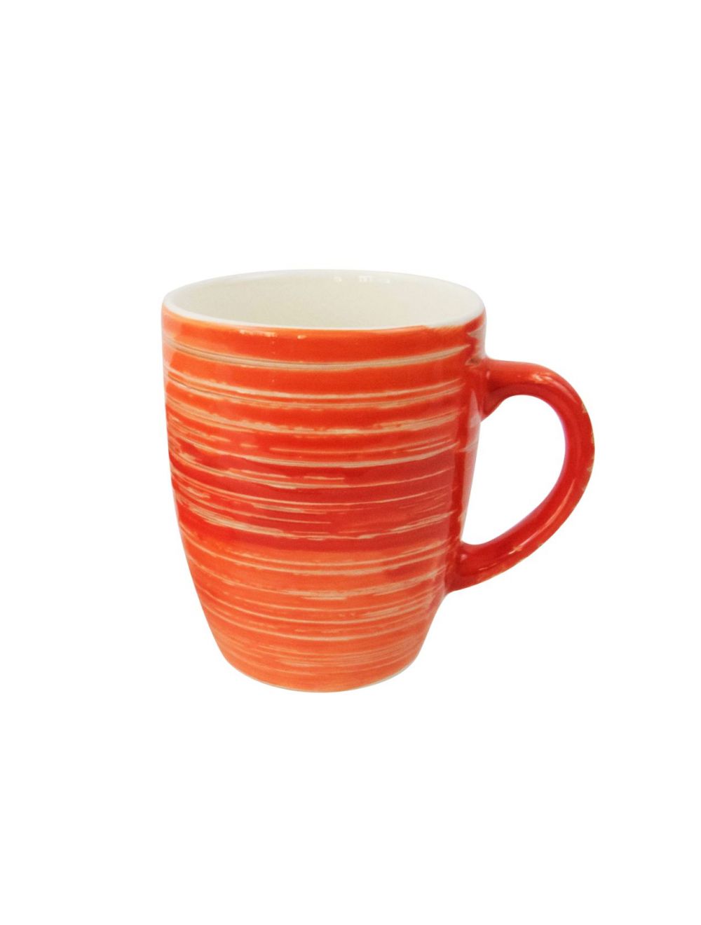Raj Stoneware 12 Ounce Mug- Orange-RS0005-O