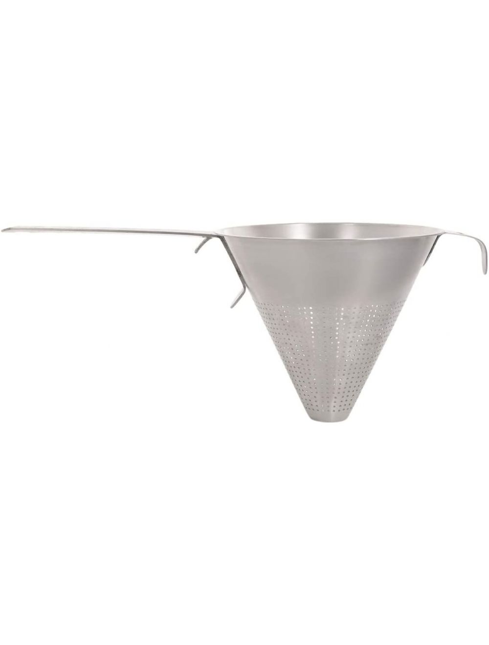 Raj Stainless Steel Conical Strainer, Silver-SCS007