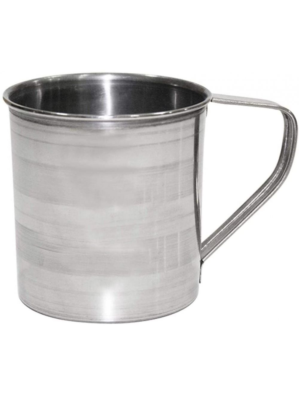 Raj 8 cm Stainless Steel Touch Mug Silver - STM008
