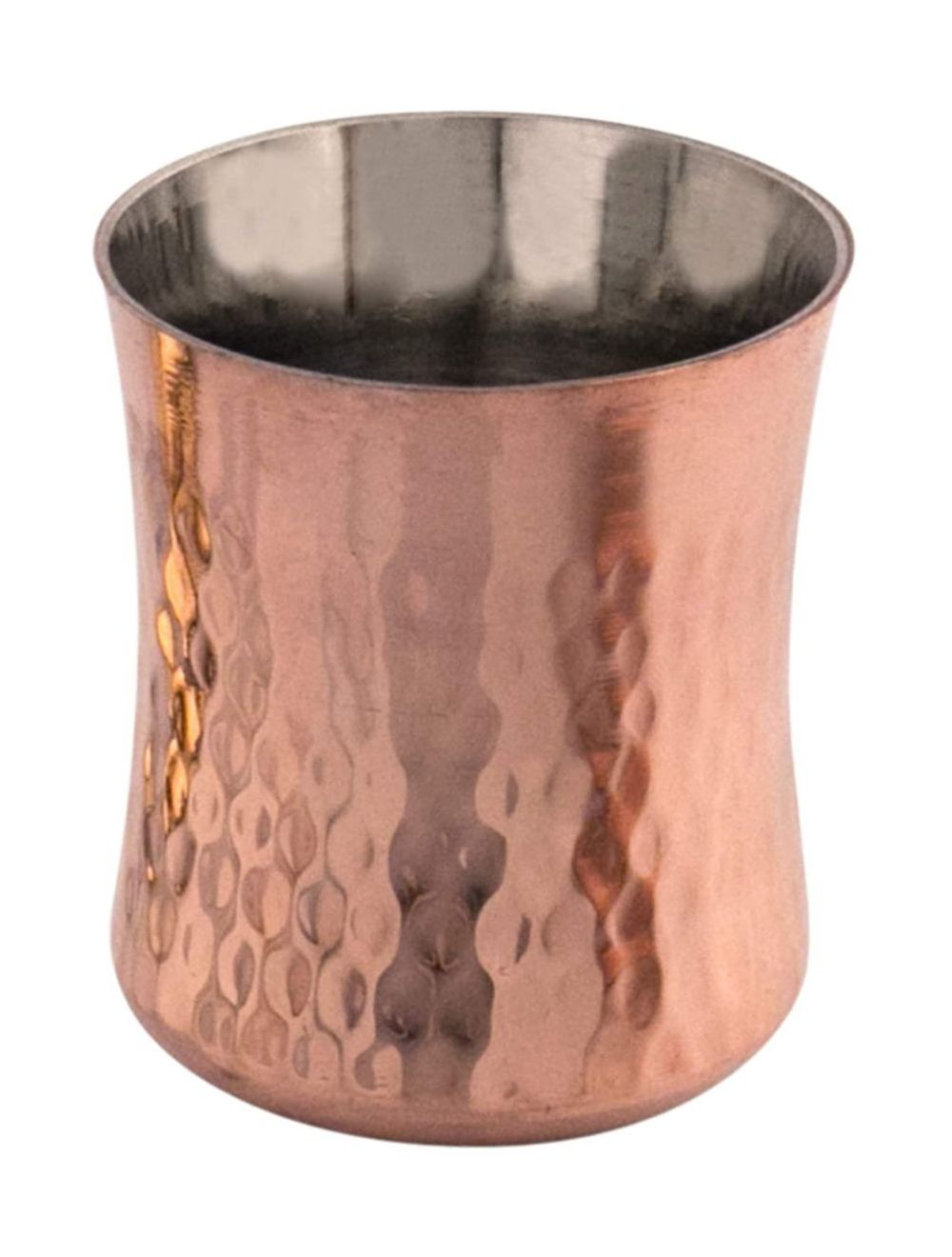 Raj Copper Plated Glass, Brown, 9 cm, TCG002