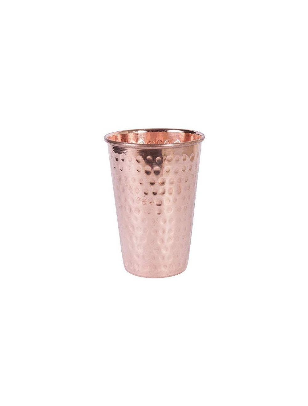 Raj Copper Glass Beaded 8.5cm
