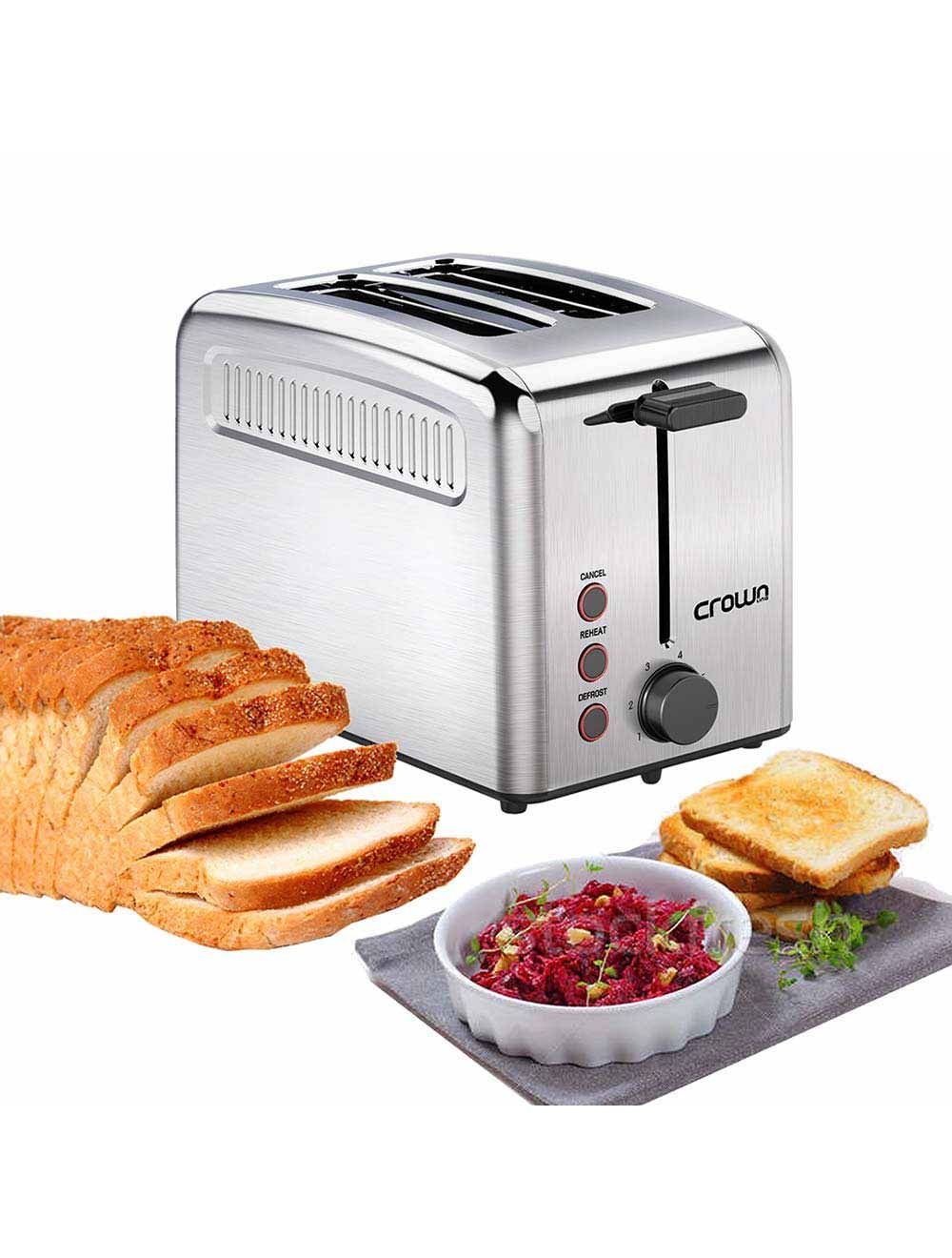 Crownline Toaster 2-Slice 770-920W-TR-204