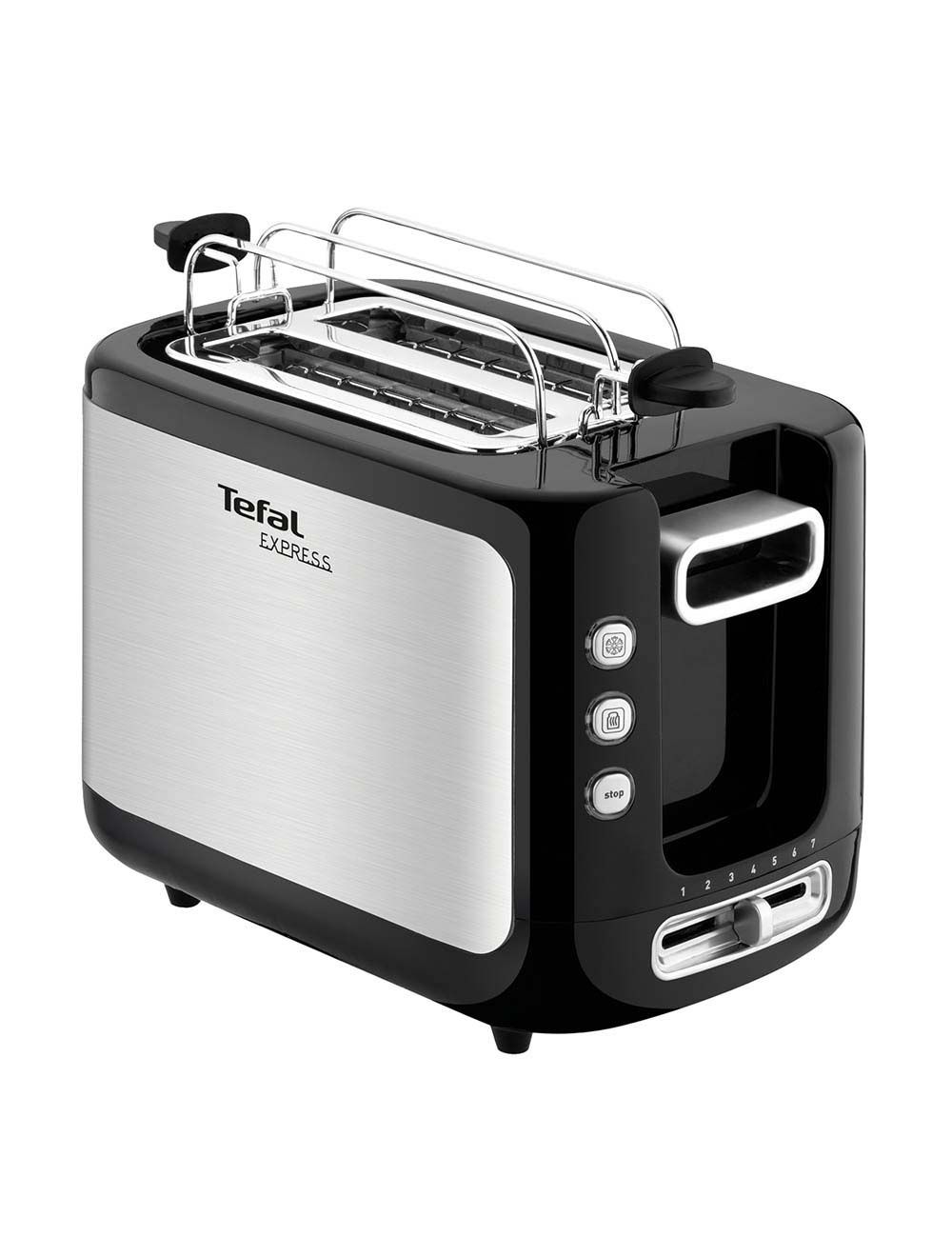 Tefal Express Bowning/Toasting 2 Slots Toaster, 850 Watts, TT365027