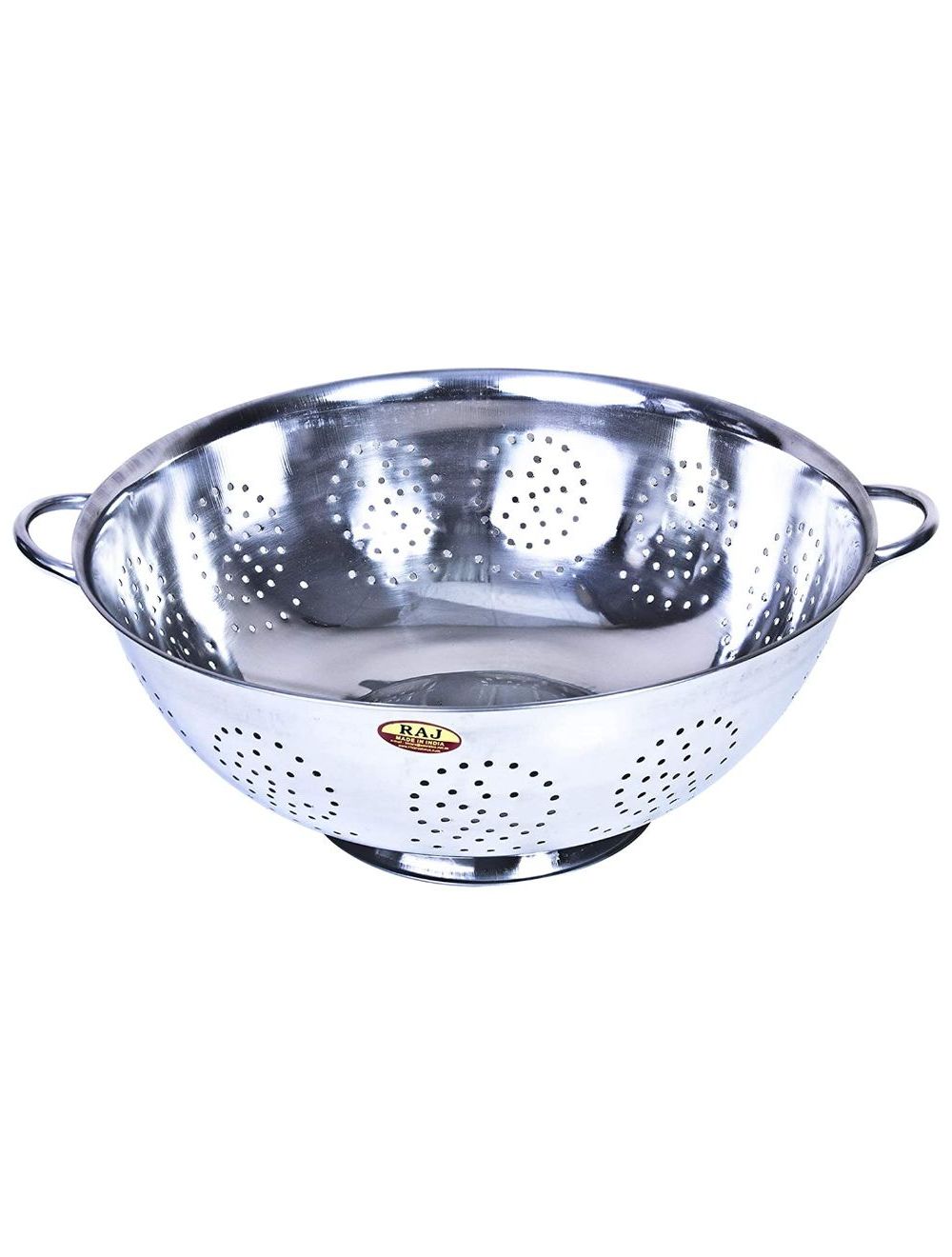 Raj Steel Colander,24x8.5 Cm- Vc0003