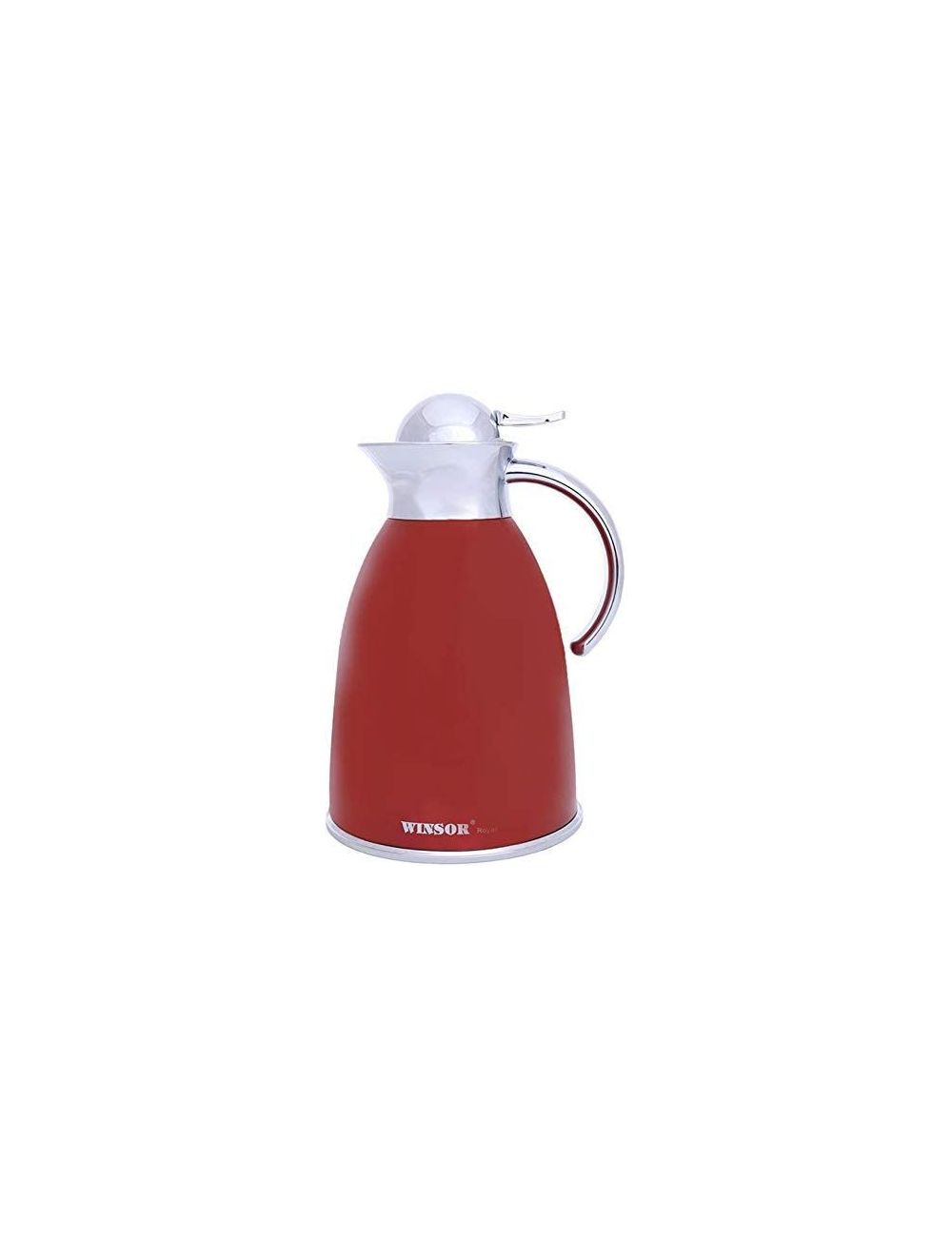 Winsor Stainless Steel Vacuum Flask 0.6 L - D.Red-WR51231R