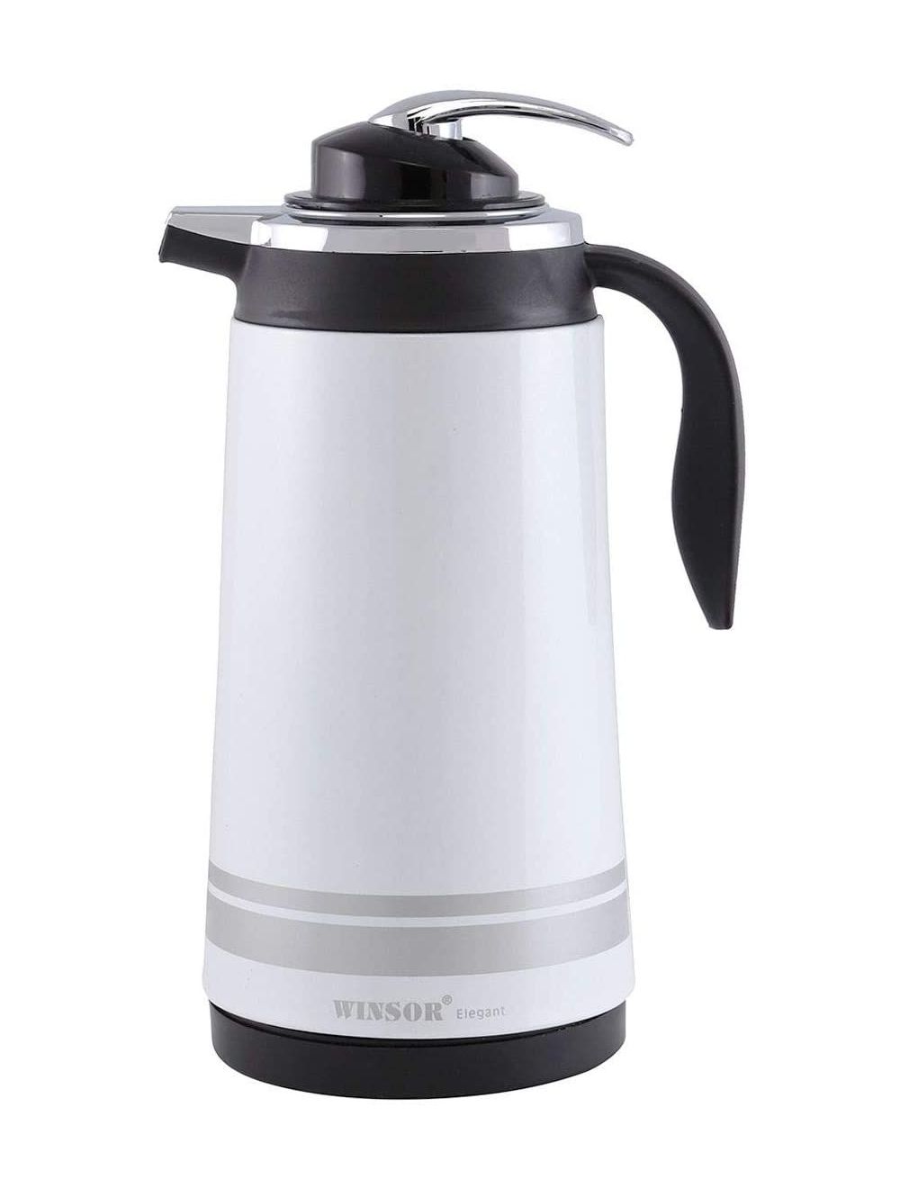 Winsor Elegant 1.3 L Vacuum Flask White-WR51242W
